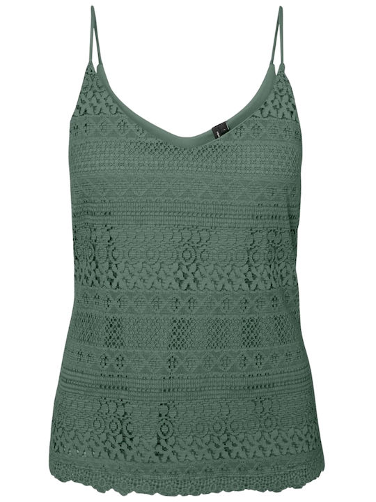 Vero Moda Damen Sommerliche Bluse mit Trägern