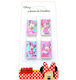 Gumă pentru Creion Minnie Mouse 4buc