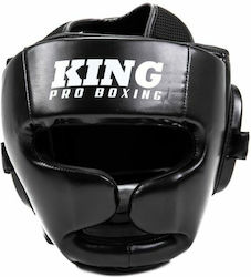 King Adult Full Face Boxing Headgear Black