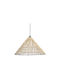 Keskor Pendant Light Single-Light for Socket E27 Beige