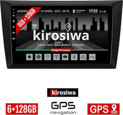 Kirosiwa Ηχοσύστημα Αυτοκινήτου για VW Golf / 6 / 2008 (Bluetooth/USB/AUX/GPS) με Οθόνη Αφής 9"