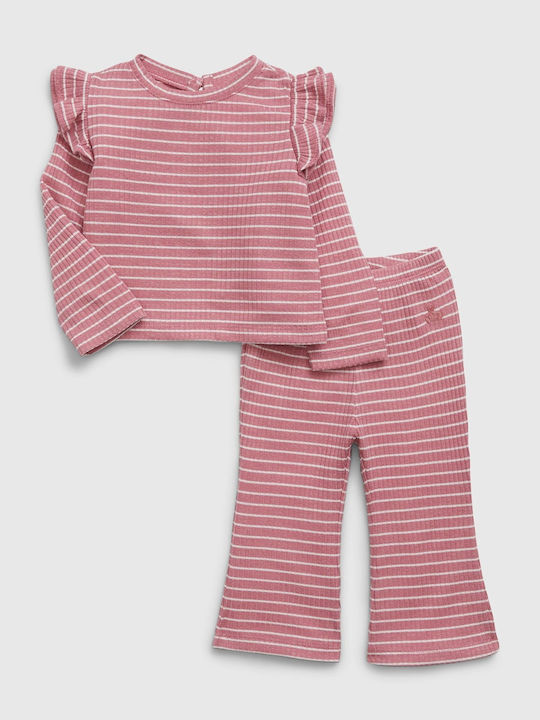 GAP Kinder Set mit Leggings Winter 2Stück Rosa