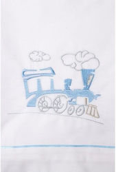La Christine Set Bătături De Botez Tren Alb - A...