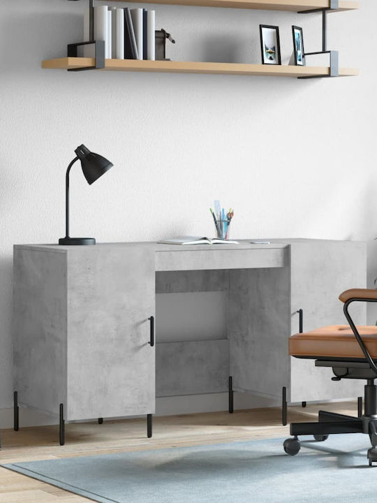 Desk Gray 140x50x75cm