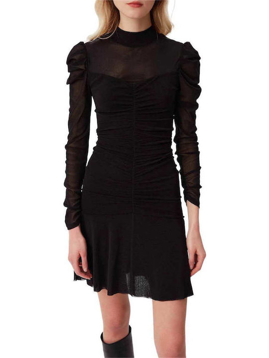 Rochie de Seara Mini Negru DVFDL3Q009Black-R1400
