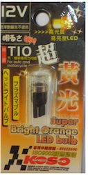 Koso Λάμπα T10 LED Κίτρινο