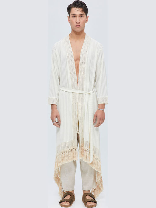 Men's Cardigan Beige