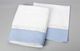 New Life Set Bătături De Botez Albe - Bleu 3 Buc