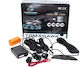 Tomahawk Car Parking System with Screen and 4 Sensors in Black Color