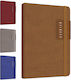 Gipta Notebook with Elastic Brown