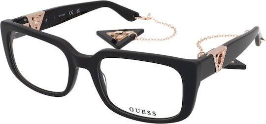 Guess Γυναικείος Σκελετός Μαύρος GU2959 001