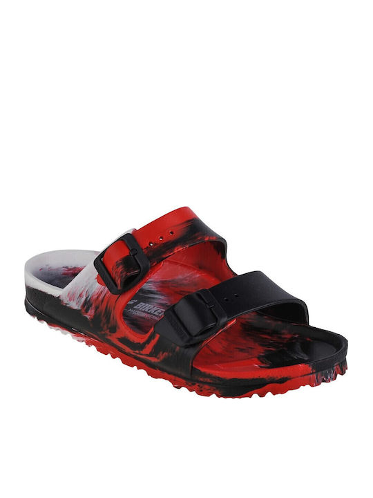 Birkenstock Arizona Leder Flache Sandalen für D...