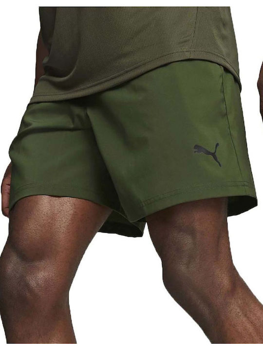 PUMA Fav Blaster7 Αθλητική Ανδρική Βερμούδα Χακί