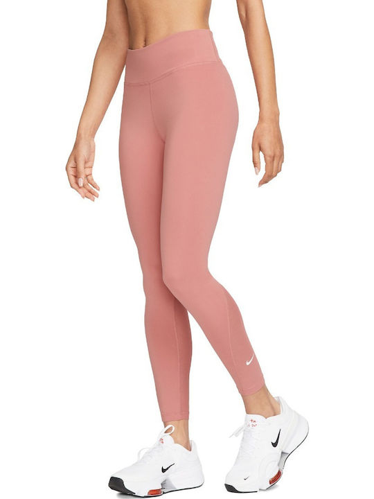 HOT Mid Rise Nike One Crop Leggings Nike One Mid-rise