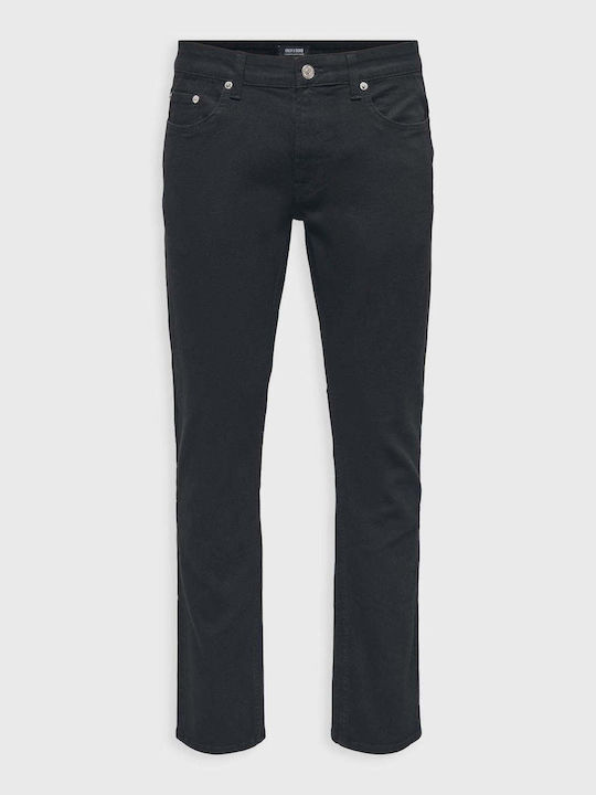 Only & Sons Pantaloni de Bărbați din Jean Negru