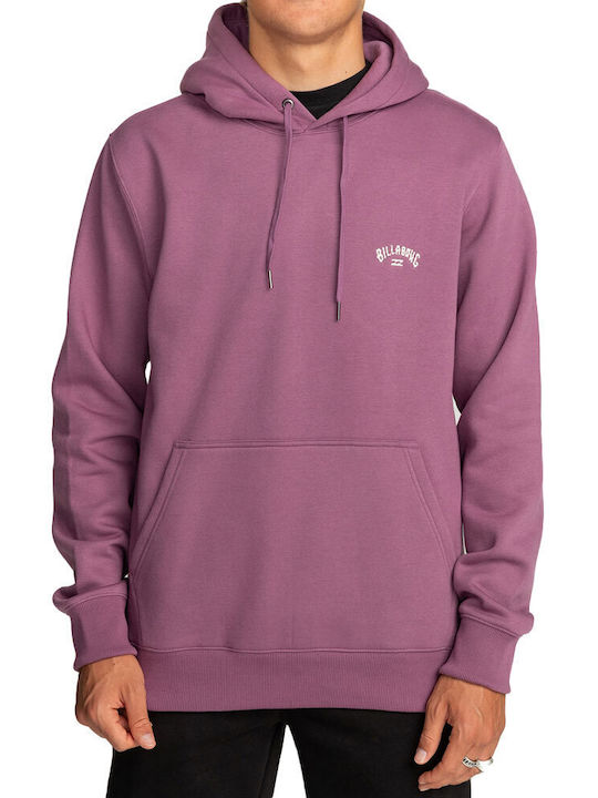 Billabong 'arch' Sweatshirt mit Kapuze Lila