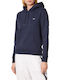 Tommy Hilfiger Women's Hooded Fleece Sweatshirt Blue