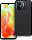 Matt Back Cover Σιλικόνης 2mm Μαύρο (Xiaomi Redmi 12C / Redmi 11A)
