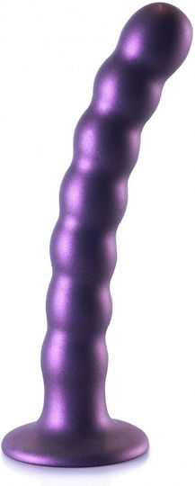 Shots Ρεαλιστικό Dildo με Όρχεις και Βεντούζα Μωβ 17cm