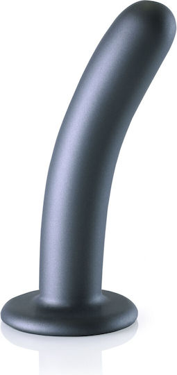 Shots Ρεαλιστικό Dildo με Όρχεις και Βεντούζα Γκρι 14.5cm