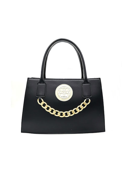 Dolce Damen Tasche Schulter Schwarz