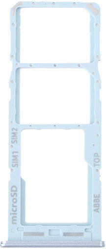 Υποδοχή κάρτας Dual Sim SD Card Dual Sim Tray SD Card Γαλάζιο για Galaxy M23