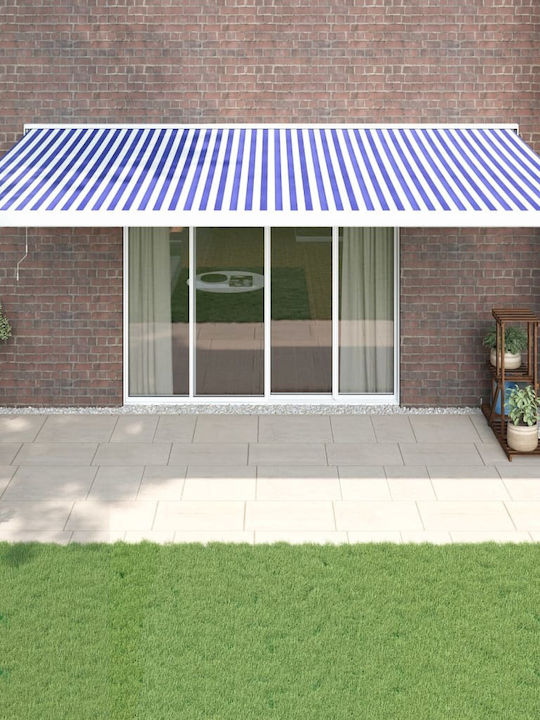 vidaXL Terrace Wall Tent Blue 5x3cm