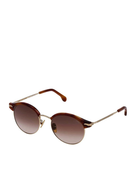 Lozza Unisex Sunglasses with Brown Tartaruga Frame and Brown Gradient Lens SL2299 0300