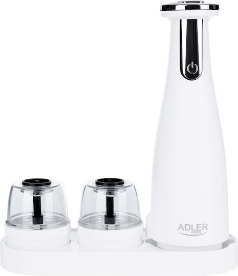 Adler Σετ Ηλεκτρικοί Μύλοι Μπαχαρικών Adler Σετ Ηλεκτρικοί Μύλοι Μπαχαρικών