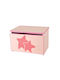 Ravenna Kids Wooden Toy Storage Box Pink 61x43x41cm