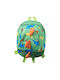Dino Kids Bag Backpack Green
