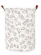 One & Only Baby Children's Laundry Basket Beige 40x40x50cm 1pcs