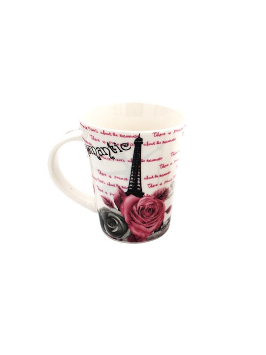 Tasse Keramik Rosa 1Stück