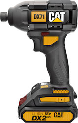 CAT DX71 Schlagbohrschrauber 18V 2x2Ah