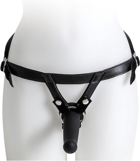 Virgite Harness με Dildo σε Μαύρο Χρώμα