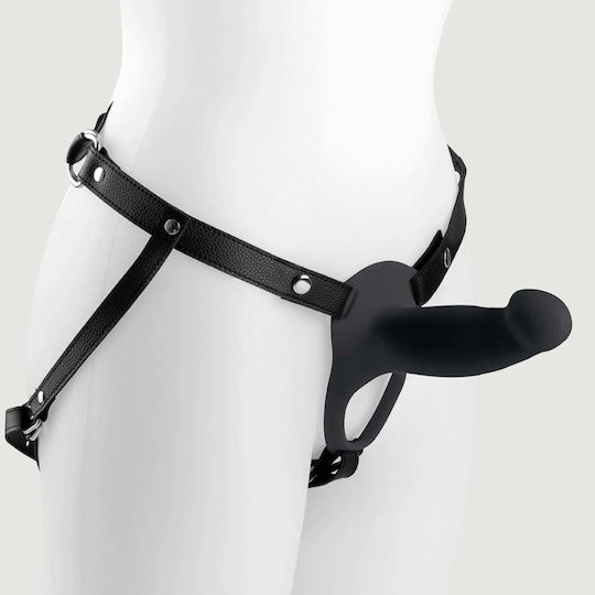 Virgite Harnașament cu Dildo în Culoare Negru