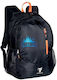Takeposition School Bag Backpack Junior High-High School Black with Water Bottle Holder