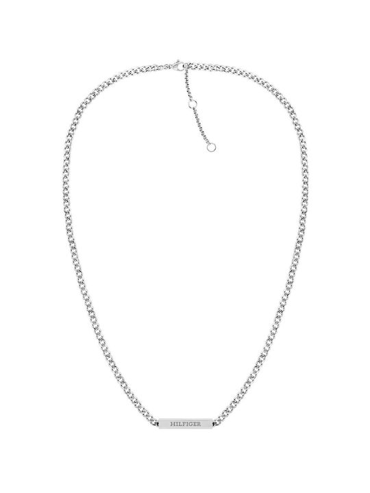 Tommy Hilfiger Chain Neck made of Stainless Steel Length 50cm