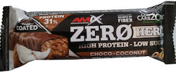 Amix Zerohero Μπάρα Πρωτεΐνης 65gr Amix Zerohero Μπάρα Πρωτεΐνης 65gr