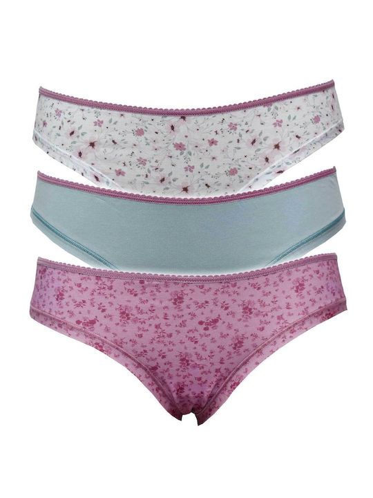 Apple Boxer Baumwolle Damen Brasilien 3Pack Fuc...