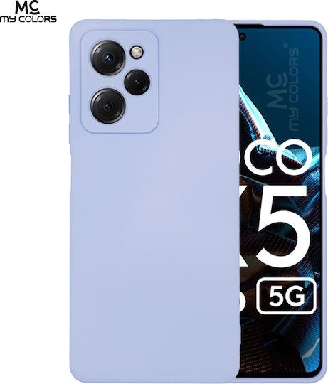 Sonique Back Cover Silicone Lilac (Poco X5 Pro)