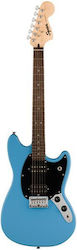 Squier Sonic Mustang HH California BL Electric Guitar Offset Blue