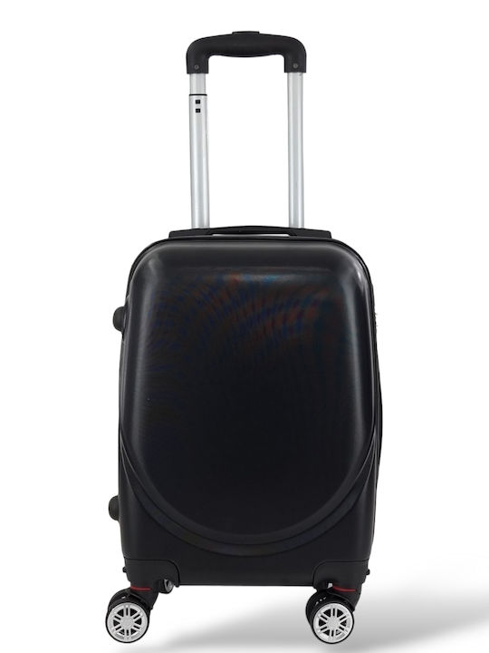 Playbags PS901 Cabin Travel Suitcase Hard Black with 4 Wheels Height 52cm PS901-18