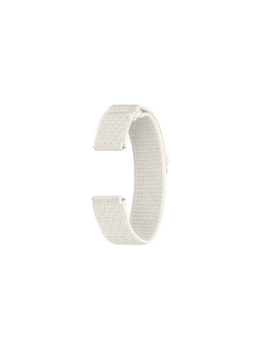 Samsung Fabric Band (M/L) Armband Stoff Sand (Galaxy Watch6 / Watch6 Klassisch) ET-SVR94LUEGEU