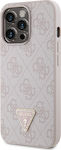 Guess Plastic / Metallic Back Cover with Strap Pink (iPhone 13 Pro MaxApple iPhone 13 Pro Max)