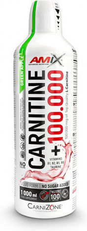 Amix Carnitine 100000mg mit Geschmack Grüner Apfel 1000ml