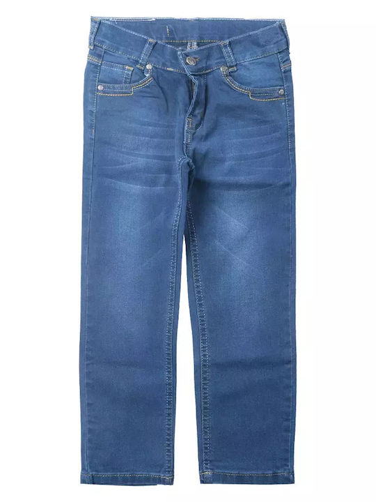 Emery Kinder Schlaghose Jeans Blau
