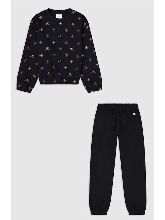 Champion Kinder Sweatpants Set - Jogginganzug Schwarz