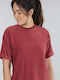 Picture Organic Clothing Femeie Tricou Burgundy