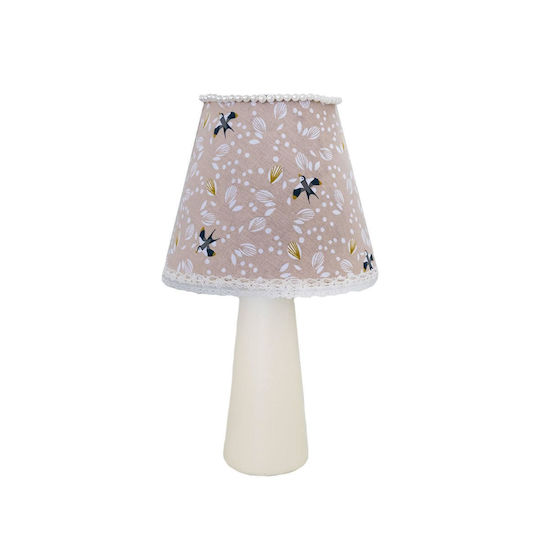 Oxygen Kids Portable Lamp Beige 15x10x30εκ.